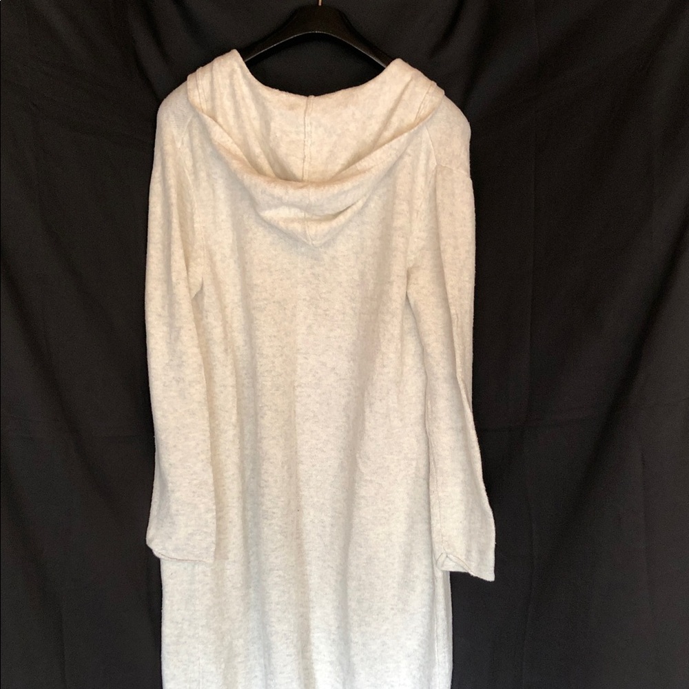 Cozy Cream Hooded Cardigan